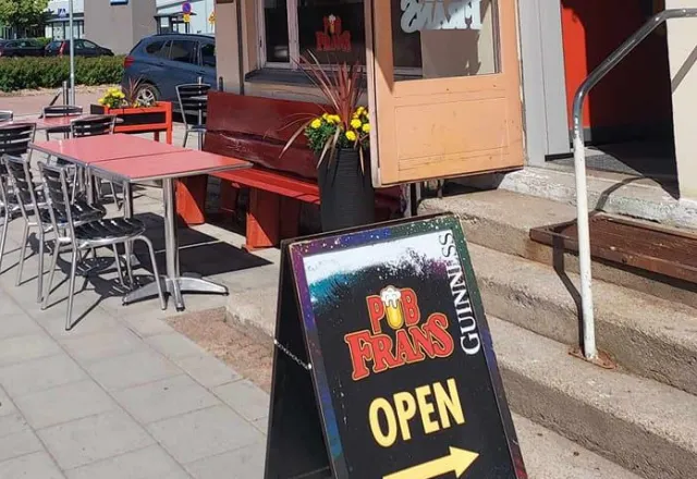 Pub Frans uteservering